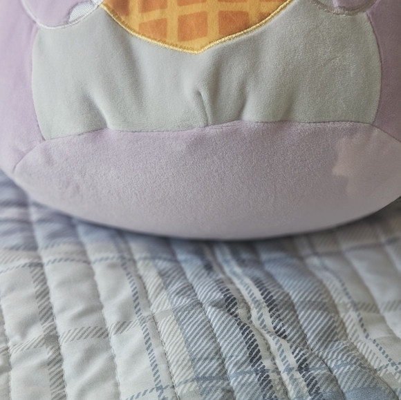 Squishmallows 12" Hanna the Hippo with Waffle Plush- NWT - Picture 4 of 7